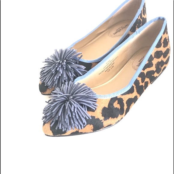 WENDY WILLIAMS Leopard Print Flats - Picture 2 of 8